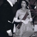 Sir Leslie Martin with HRH Queen Elizabeth II, at the opening of The Royal Festival Hall 1951